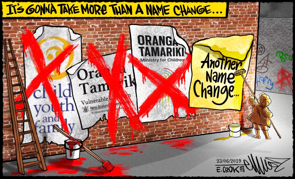 Oranga Tamariki Cartoon