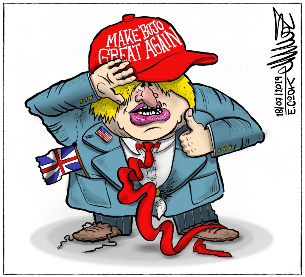 Boris Johnson Cartoon