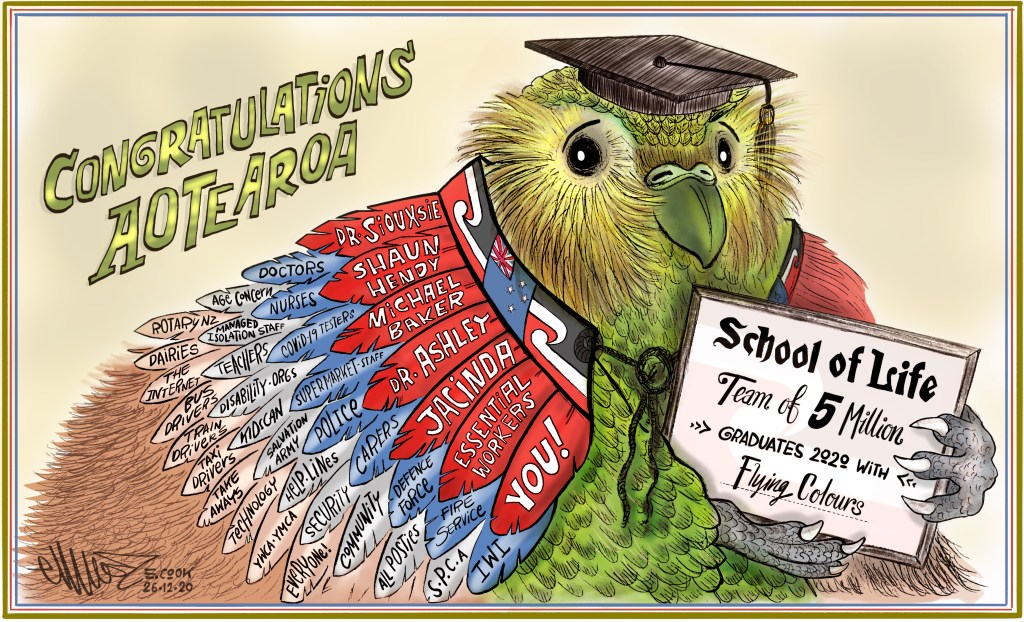 Congratulations Aotearoa 2020