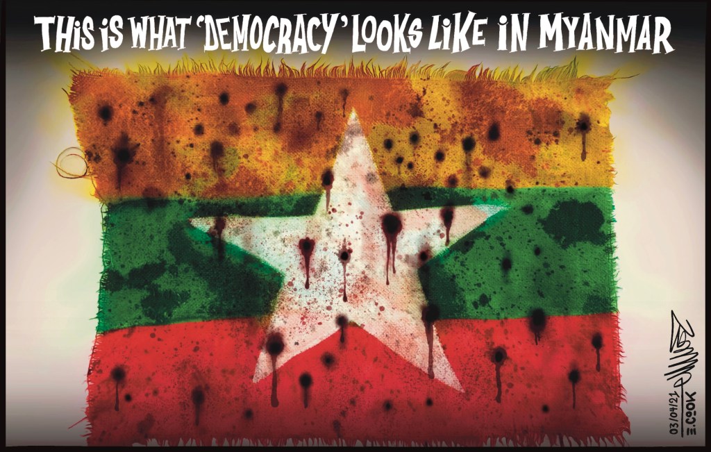 This is what ‘Democracy’ looks like in&nbsp;Myanmar